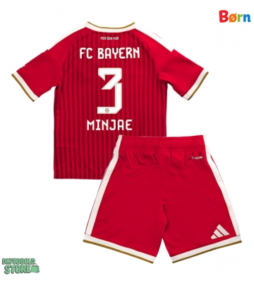 Bayern Munich Kim Min-jae #3 Replika Babytøj Hjemmebanesæt Børn 2026-27 Kortærmet (+ Korte bukser)